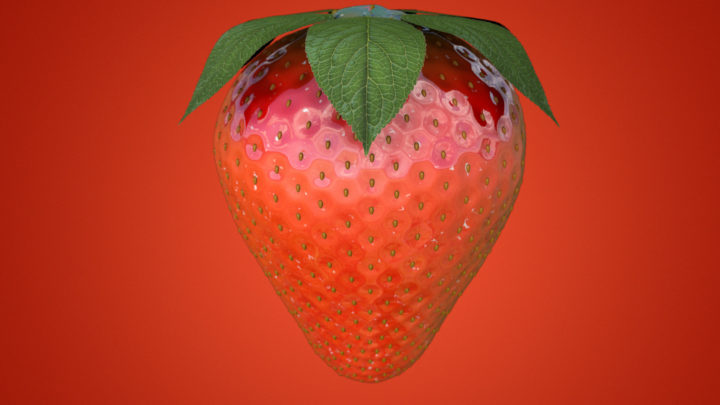 Strawberry 3D Model