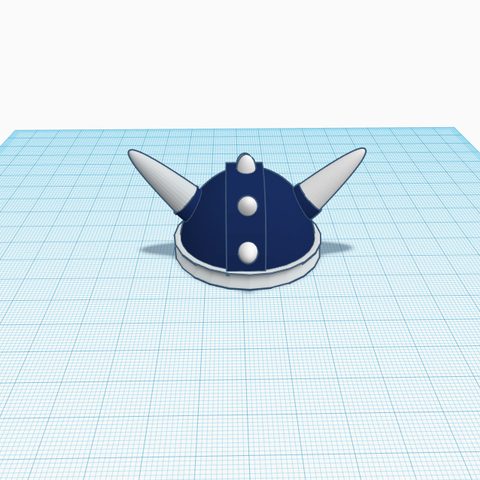 Casque viking simple 3D Print Model