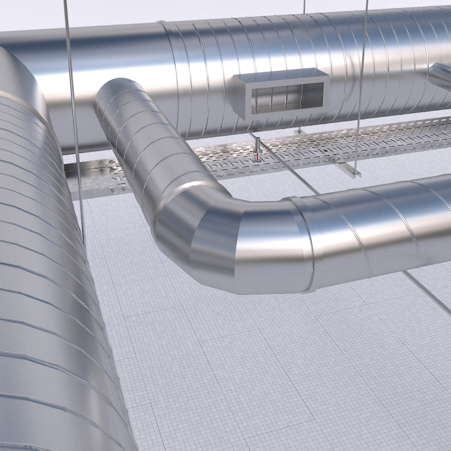 CeilingServicesBundle 3D 3D Model
