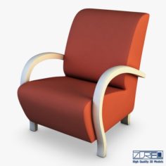 Orly armchair 3D Model