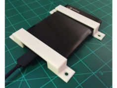 Seagate Backup Plus mounting brackets 3D Print Model