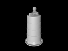 BarricadeBarrel Free 3D Model