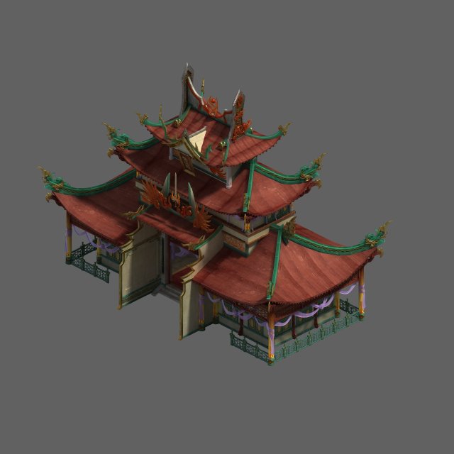 Shushan – palace 3D Model