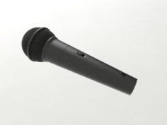 3D microphone 3D Model