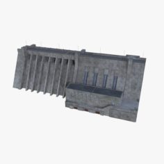 Hydroelectric Dam 2 3D Model