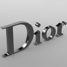 Dior logo 2 3D Model