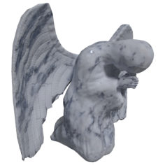 Angel Statue 3 (Game-Ready) 3D model 3D Model