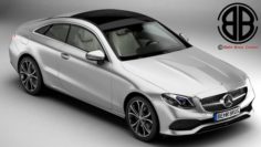 Mercedes E Class Coupe 2017 3D Model