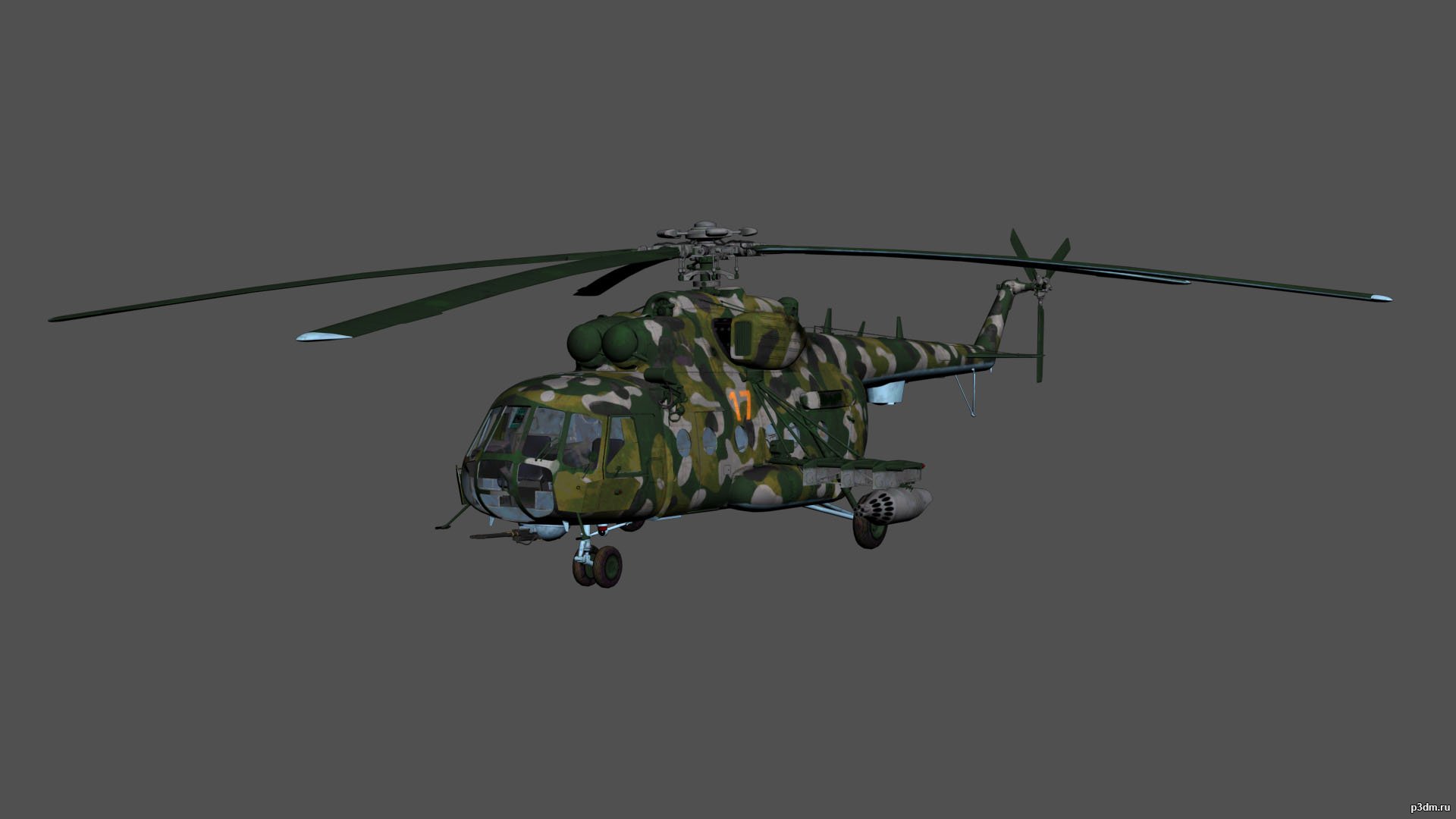 SGW3 MI-17 3D Model
