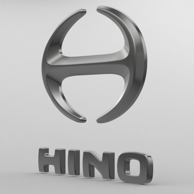 Hino logo 3D Model