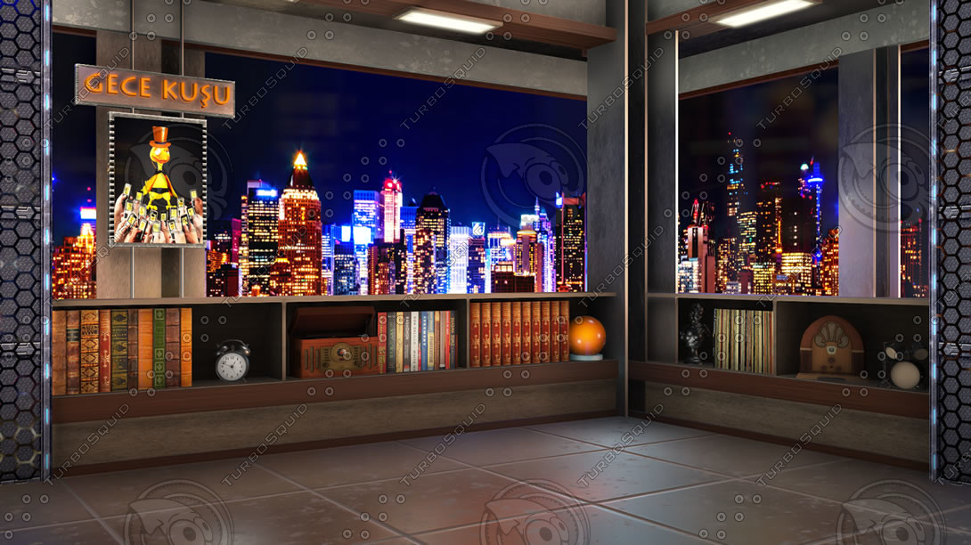 REALITY SHOW STUDIO 3D Model