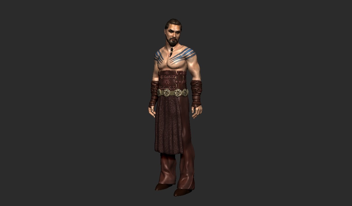 Jason Momoa 3D Model ready for 3d print 3D print model 3D Model