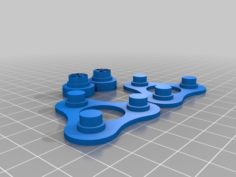 3 Bearing Fidget Spinner 3D Print Model