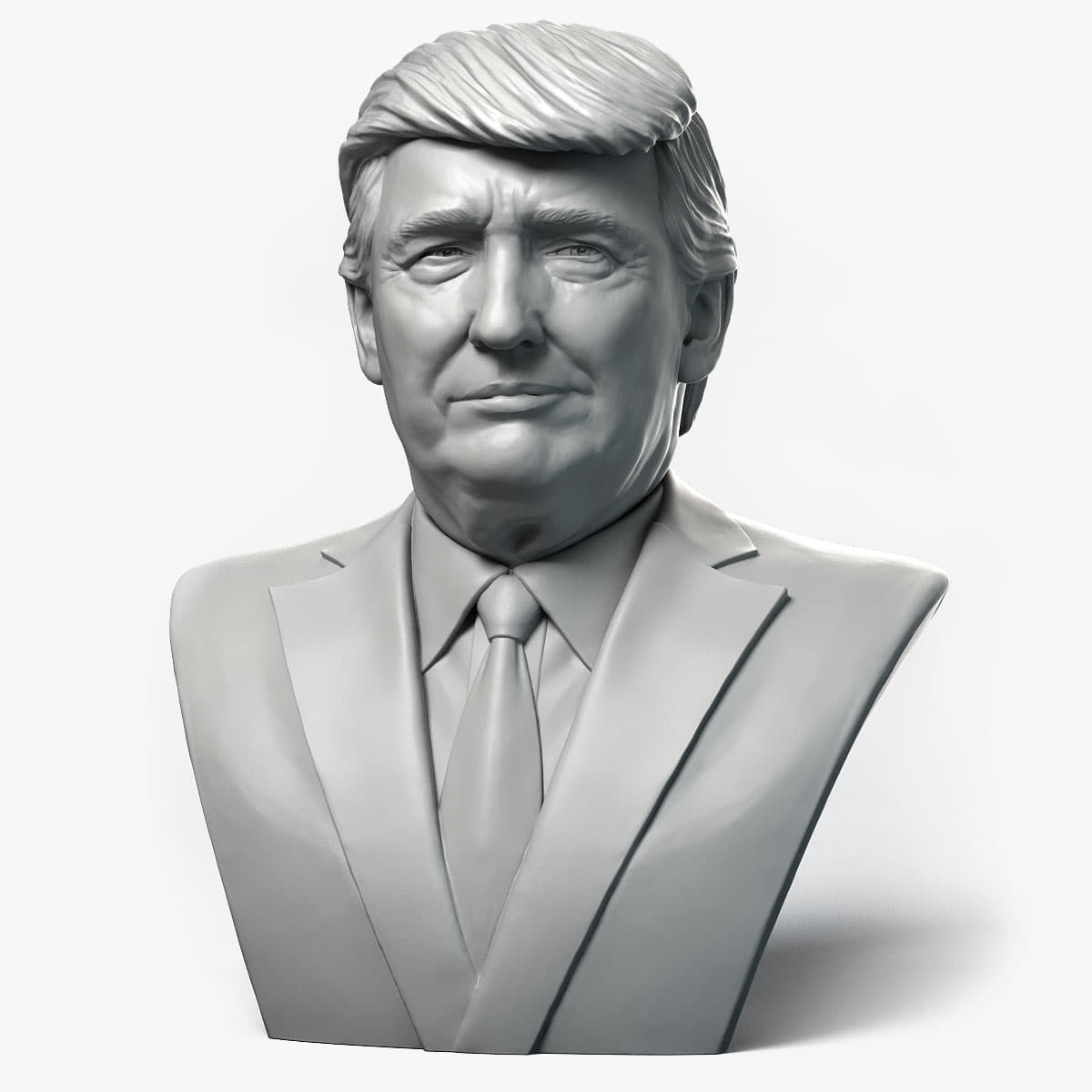 Donald Trump Emotion #1 3D model 3D Model - 3DHunt.co