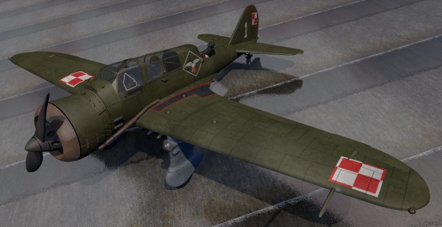 PZL P-23 Karas 3D Model
