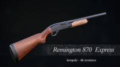 Remington 870 Express model 3D Model