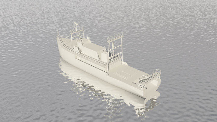 ship model 3D Model