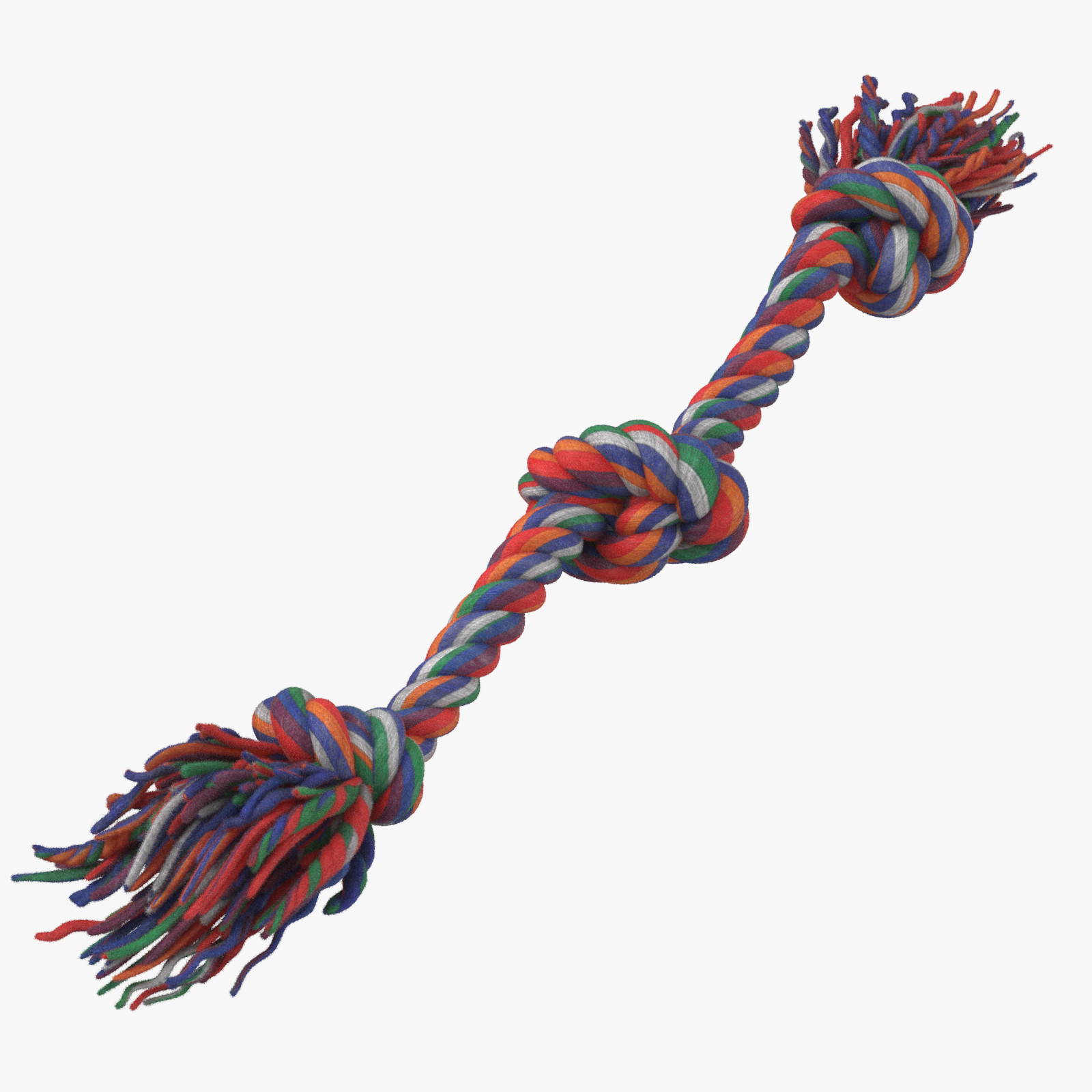 Dog Chew Toy Rope 3D model 3D Model