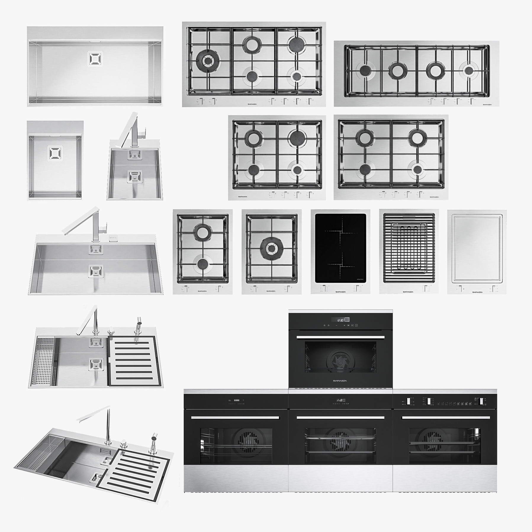 Barazza appliances 3D Model