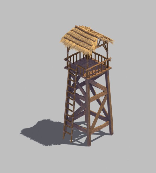 Barracks 3D Model