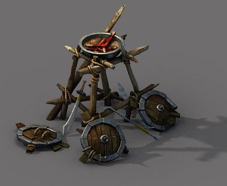 Barracks – brazier 3D Model