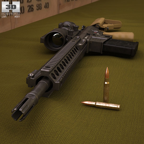 LMT L129A1 3D Model