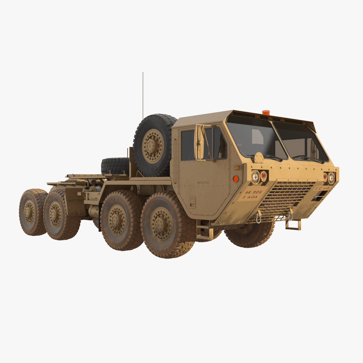 Hemtt Oshkosh Truck 3D Model