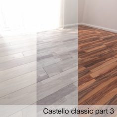 Parquet Floor Castello Classic part 3 3D Model