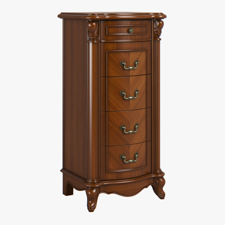 3D 2610300_230_1_Carpenter_Small_5_drawer_cabinet_550x450x1090 3D Model