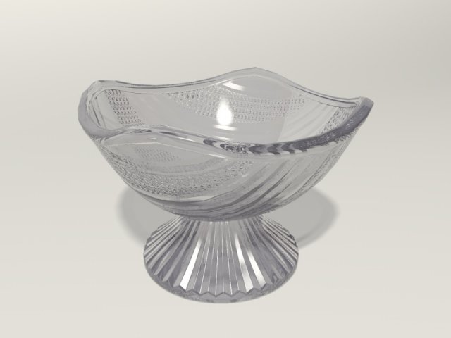 Vase glass Free 3D Model