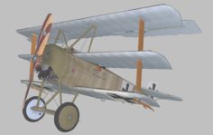 Fokker Dr1 3D model 3D Model