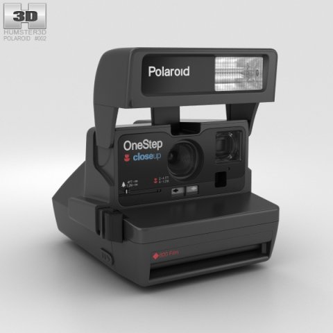 Polaroid OneStep 600 3D Model