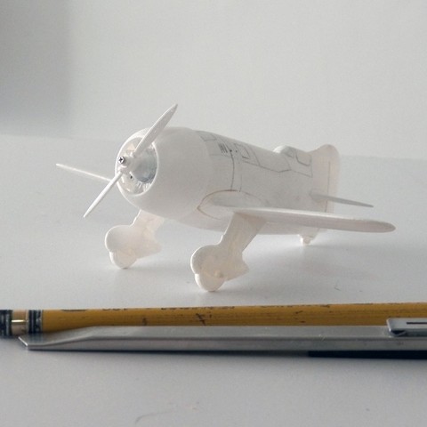 Gee Bee R2 Golden Age Air Racer 3D Print Model