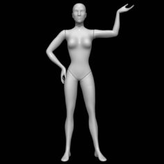 3D Mannequin Female model 3D Model