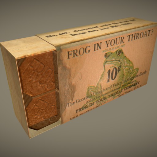 Frog In Your Throat 3D Print Model