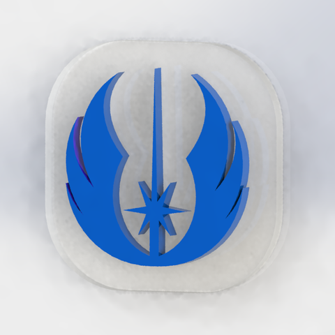 Jedi token 3D Print Model