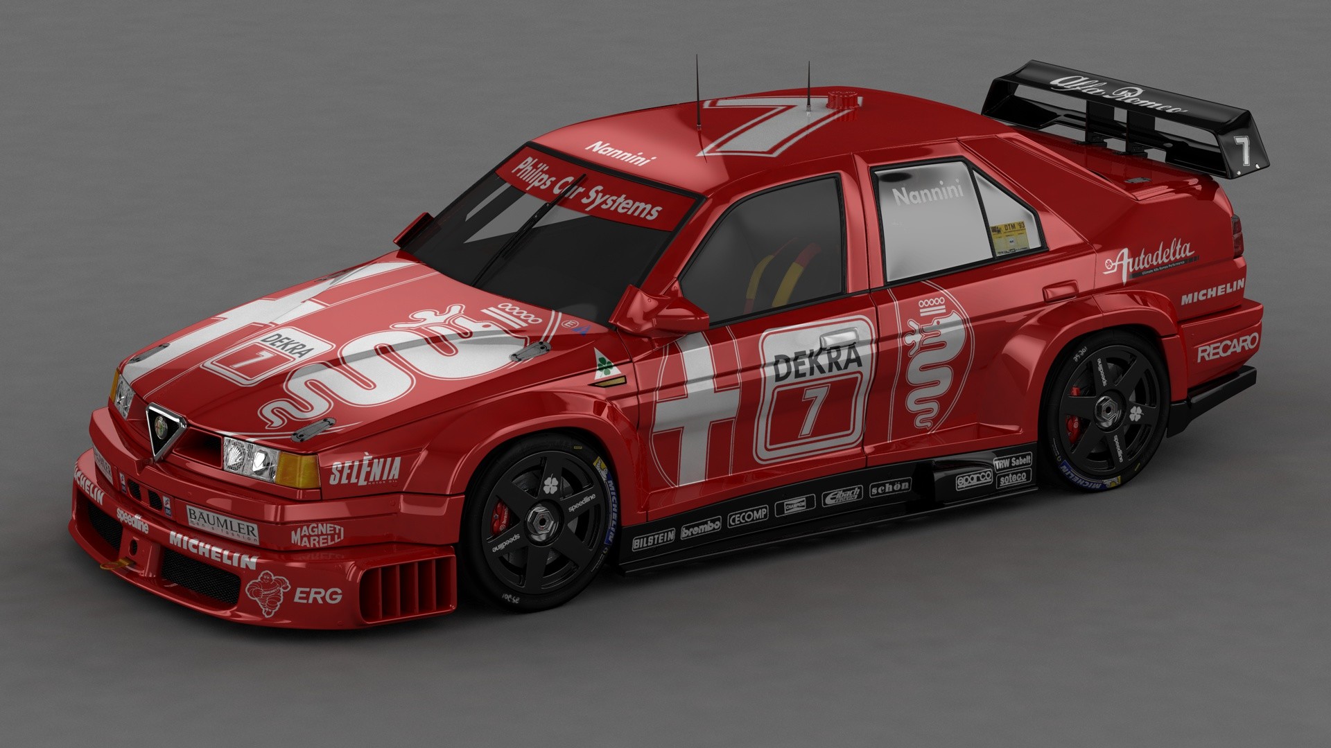 Alfa Romeo 155 v6 TI 3D Model