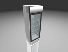 Refrigerator 12 01 low poly 3D model 3D Model