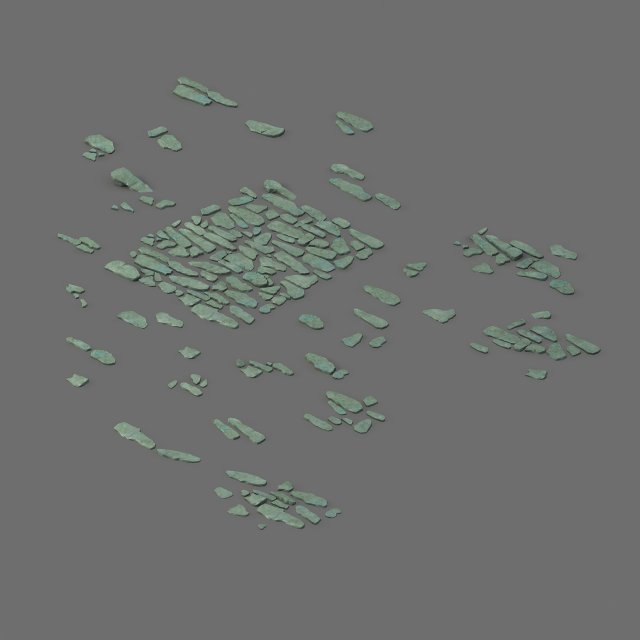 Suburb – stone surface 01 3D Model