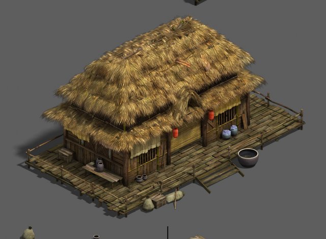 Original Village – House 3 3D Model