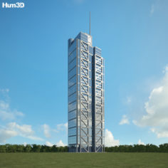 Heron Tower 3D Model