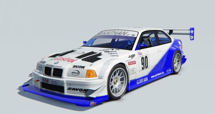 Hillclimb 320 V8 JUDD Georg Plasa 3D Model