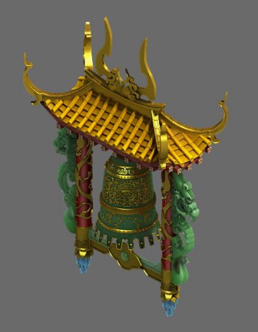 Imperial – Decoration bell tower 3D Model