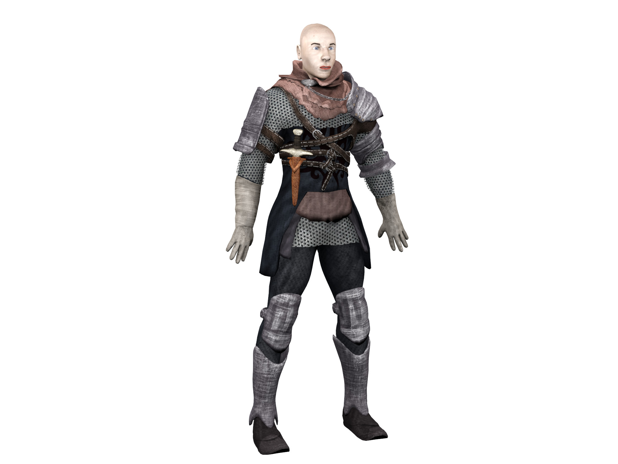 knight 3D model 3D Model