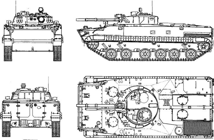 БМП-3 3D Model