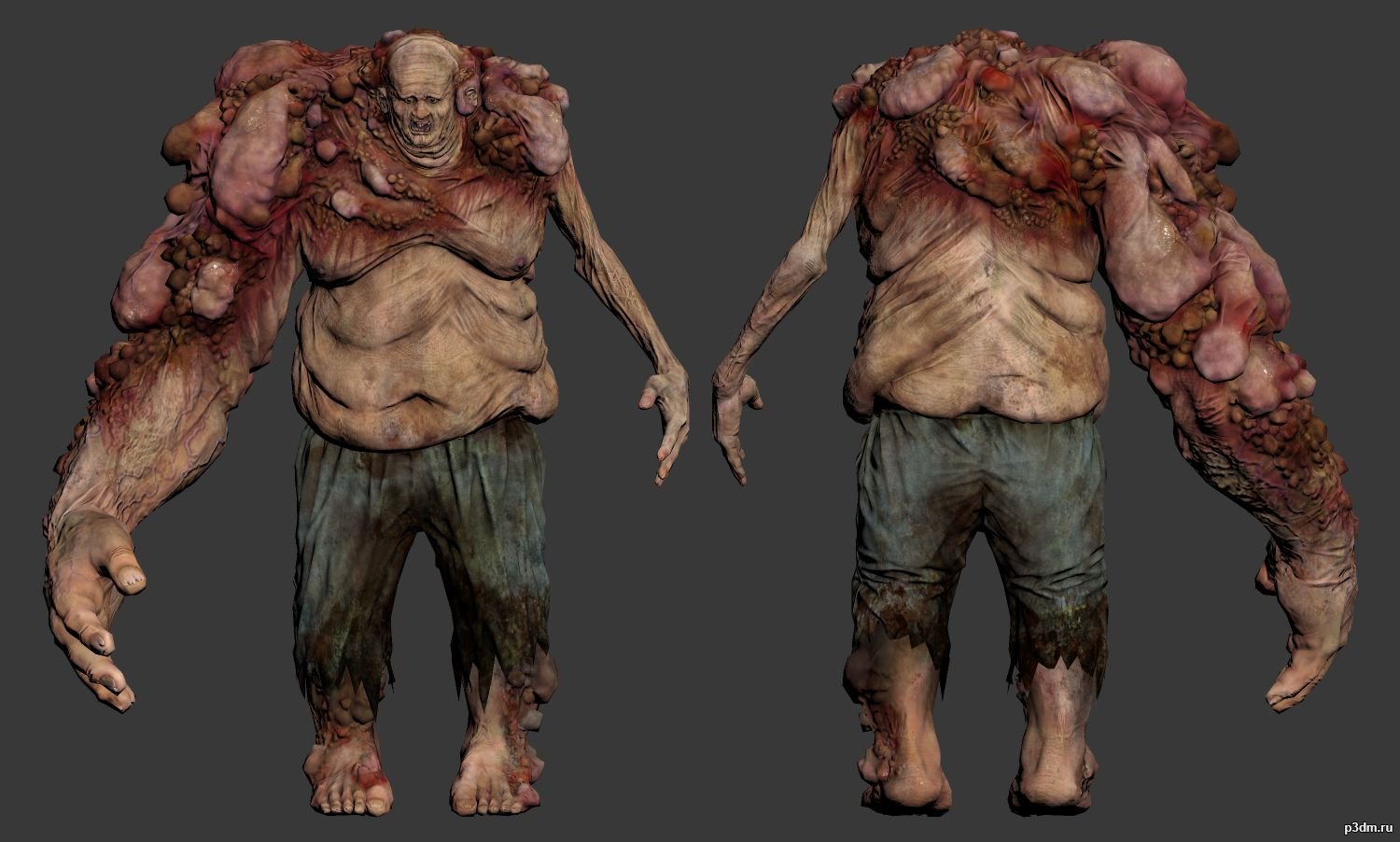 Chimera Giant 3D Model