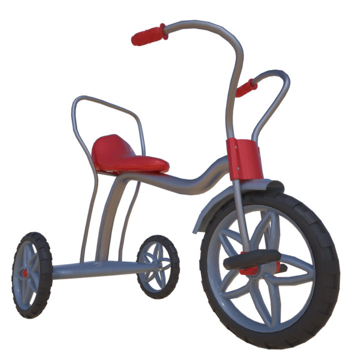 Tricycle 3D 3D Model