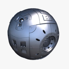 Sci-fi Core Sphere 3D Model