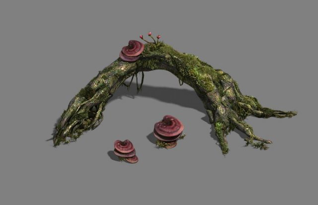 Plant – dead tree 2 3D Model