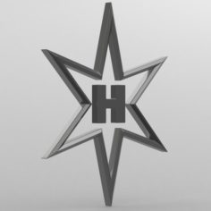 Henschel logo 2 3D Model